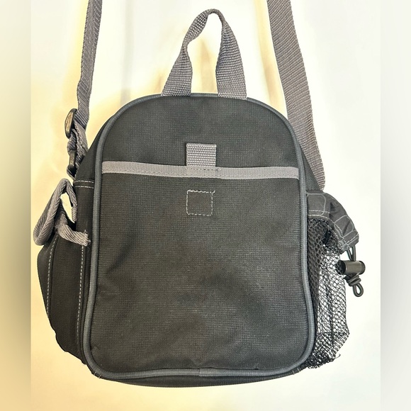 Ricardo Beverly Hills Crossbody Shoulder Black Bag Compartments Pre-owned - Picture 2 of 14